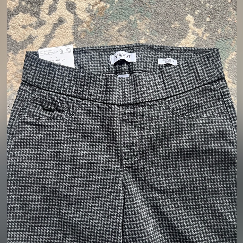 NWT Nine West Heidi Pull On Skinny Pants